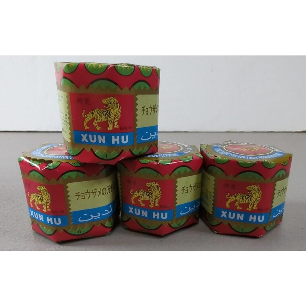 (4x) Xun HU Super Strength Arthritis Pain Relief Ointment EXP 07/2028